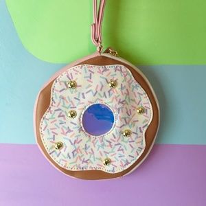 NWT BETSEY JOHNSON DONUT COIN PURSE